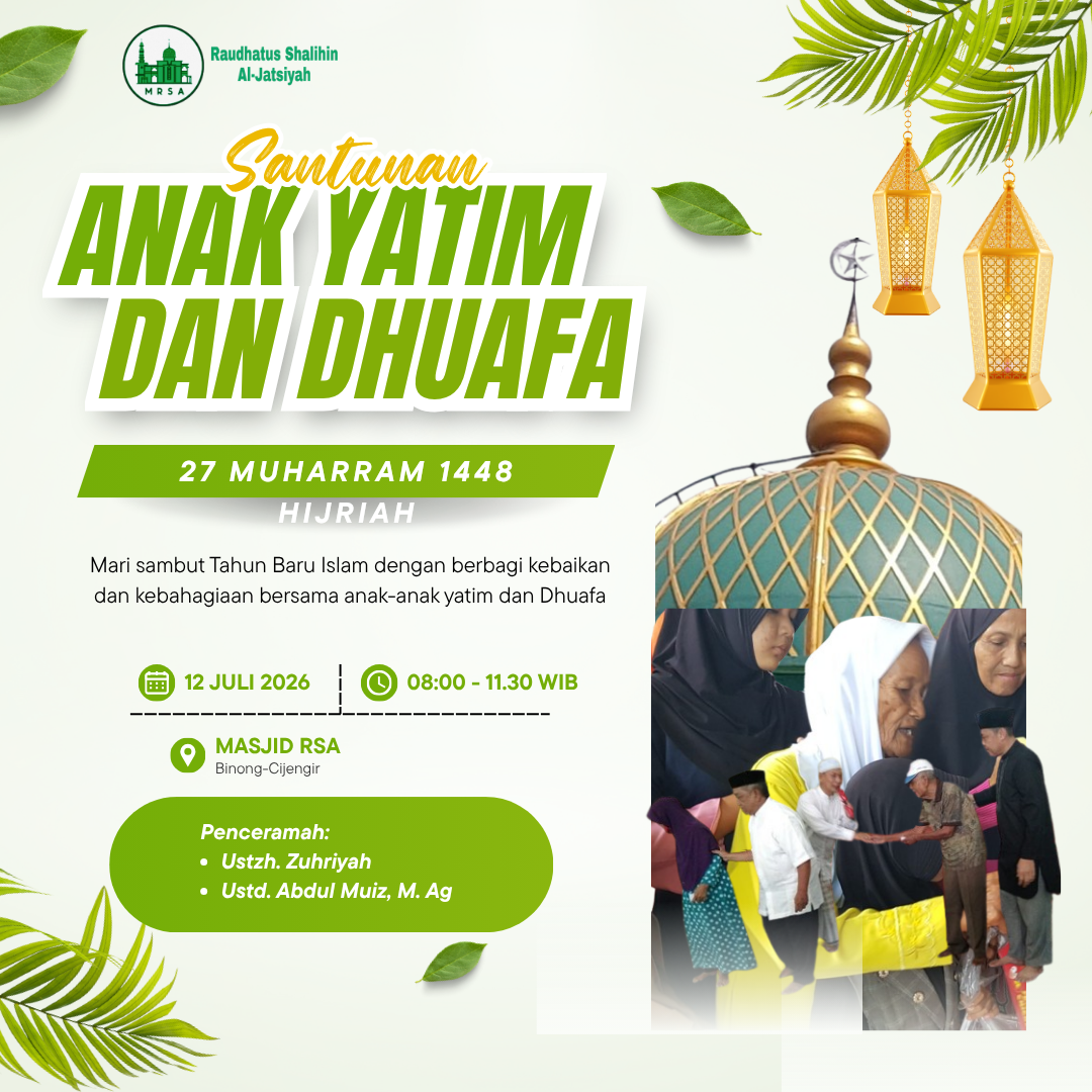 Santunan Yatim, Manula dan Dhuafa