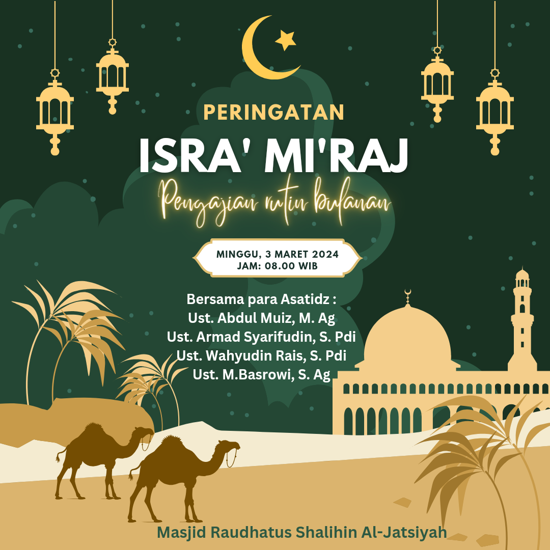 Peringatan Isra' Mi'raj dan Pengajian Bulanan